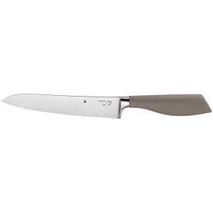WMF ElementsJoy Bloc de cutite cu set de cutite 4 bucati, 3 cutite, bloc de plastic, lama speciala din otel, cu insertie de perie din plastic - Img 5