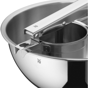 WMF Gourmet Multi Press 26,5 cm, tocator de cartofi, otel inoxidabil Cromargan, poate fi spalat in masina de spalat vase - Img 7