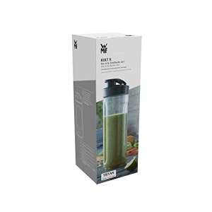 WMF Kult X Mix & Go/Kuchenminis sticla de baut 600 ml, sticla de smoothie, vas blender, pahar de smoothie din plastic Tritan, rezistent la spargere - Img 6