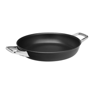 WMF Steak Professional Tigaie Inductie 24 cm, tigaie ideala pentru prajire, acoperita cu material multistrat, Rapid Heat Control, rezistenta la cuptor