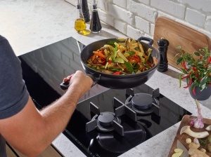 Wok Fissler Ceratal Orbit 32 cm 6L Antiaderent Inductie Fabricat in Germania - Img 7