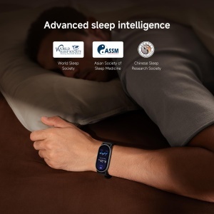 Xiaomi Smart Band 10 Ecran AMOLED 172 21 Zile Autonomie Monitorizare SPO2 Ceramic Edition Pearl White - Img 7
