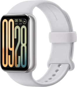 Xiaomi Smart Band 9 Pro Moonlight Silver - AMOLED de 1.74", luminozitate de 1200 nits, baterie de 21 de zile, 150+ moduri sportive, rezistent la apa 5ATM, GNSS, senzor de ritm cardiac si SPO2, Bluetooth 5.4, reimprospatare de 60Hz
