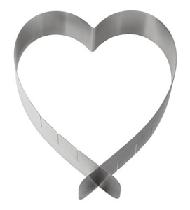 Zenker 43730 Tortenring Herz Inox Reglabil 180-265mm - Img 2