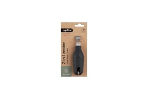 Zester 2 in 1 Zyliss cu maner din grau, inox, pentru lamaie si lime - Img 2
