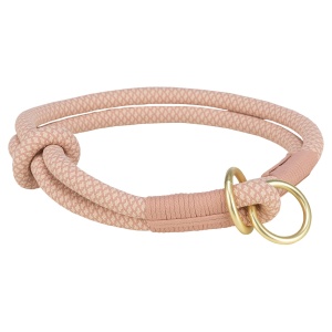 Zgarda pentru caini TRIXIE Zug-Stopp LXL, 55 cm, 13 mm, roz