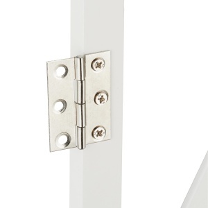 Zid de protectie pentru caini Relaxdays, extensibil 17-130 cm, inaltime 87,5-100 cm, bambus alb - Img 8