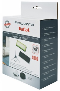 Accesorii Rowenta ZR177002 Explorer 80 Perii Laterale VerdeNegruGri Compatibile cu Aspiratorul Robot Explorer 80 - Img 3