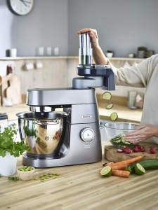 Accesoriu Kenwood AT340 pentru razuire si feliere 7 discuri din inox - Img 5