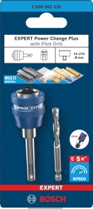 Adaptator Bosch EXPERT Power Change Plus cu burghiu centrare, 7,15 mm - Img 2