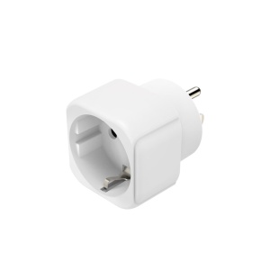 Adaptor de calatorie Hama tip B, mufa de calatorie pentru SUA/Canada/Caraibe/Japonia (pentru calatori din Germania si Europa, pentru mufa de contact de protectie, contur si mufa euro) alb - Img 3