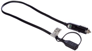 Adaptor incarcare auto AEG KB 12 compatibil cu baterii auto si incarcatoare multiple lungime 50 cm - Img 2