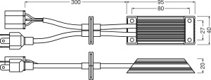 Adaptor OSRAM LEDriving SMART CANBUS pentru lampi LED H4 si H19 - Img 3