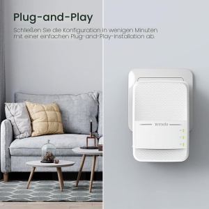 Adaptor Powerline Tenda PH10 AV1000, 1000 Mbits LAN, 750 Mbits WiFi, Plug Play - Img 8