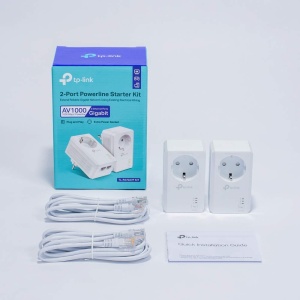 Adaptor Powerline TP-Link TL-PA7027P, 1000 Mbps, 2 Porturi Gigabit, Priza Integrata - Img 8