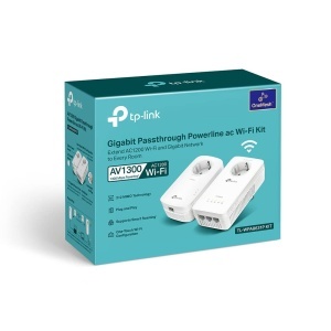 Adaptor Powerline TP-Link TL-WPA8631P KIT, 1300 Mbits, 4 porturi Gigabit, Alb - Img 7