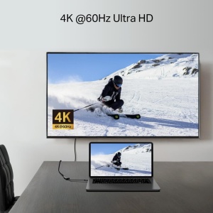 Adaptor USB-C la HDMI TP-Link UA520C, 4K 60Hz, 10cm, Plug Play - Img 3