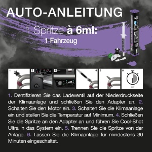 Additiv Errecom Cool-Shot Ultra, 6 ml, pentru restaurarea eficientei climatizatoarelor - Img 5