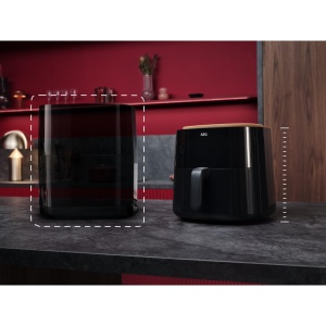 AEG AAF7B Air Fryer/IF Design Award 2024 / ulei putin sau deloc / 8 programe / programabil/functie de preincalzire / 6,8 l / poate fi spalat in masina de spalat vase / protectie termica / prompt de inversare / negru - Img 7