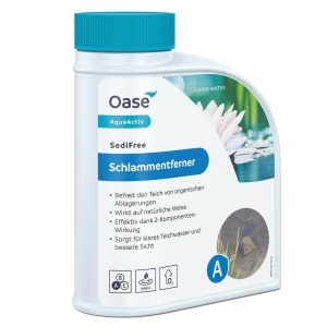 Agent de curatare pentru iaz Oase AquaActiv SediFree 700g - Reducerea namolului cu bacterii