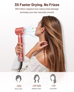 Airstyler HITTIONA 5 in 1, 110.000 RPM, Ioni, Fara Hitzedeguri - Img 5