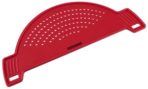 Ajutator pentru scurgerea lichidelor Fackelmann, plastic, 29 x 12 cm, negrurosu - Img 2