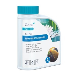 Ajutor pentru oxigenare OASE AquaActiv OxyPlus 500 ml - pentru iazuri si pesti