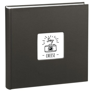 Album foto Hama Jumbo 30x30 cm, 100 pagini albe, pentru 400 fotografii, negru