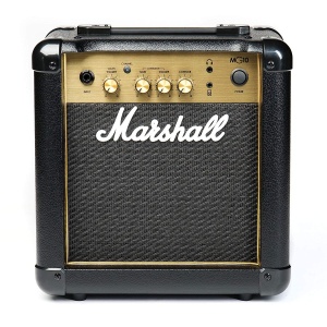 Amplificator chitara electrica Marshall MG10G, 10W, 2 canale, negru-auriu - Img 2