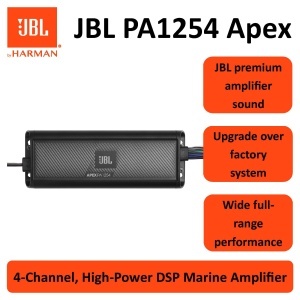 Amplificator JBL Apex PA1254 4 Canale 1250W Compact si Rezistent pentru Auto si Marine - Img 5