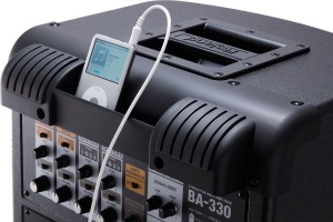 Amplificator Stereo Portabil Roland BA-330, 30W, 10 ore autonomie, negru - Img 3