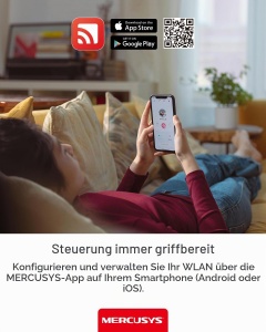 Amplificator WLAN Mercusys ME12, 300 Mbits, 2 antene externe - Img 8