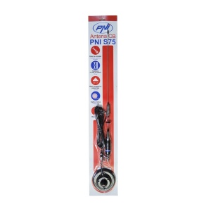 Antena CB PNI S75 cu suport magnetic, 125 mm, 76 cm, cablu 4 m - Img 7