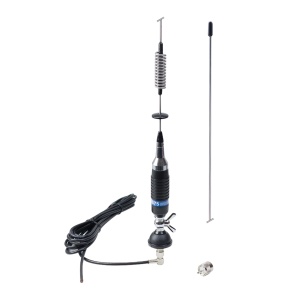 Antenna CB PNI S75CAB Schmetterling, 250W, 54 cm, Argintie