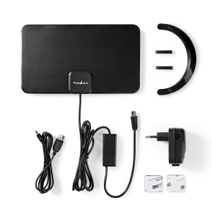 Antenna TV NEDIS activa pentru interior, receptie 0-25 km, 28 dB - Img 2