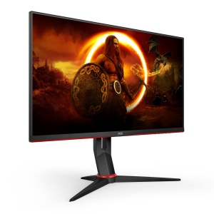 AOC Gaming 27G2SP - Monitor FHD de 27 inch, 165 Hz, 1 ms, FreeSync Premium (1920x1080, VGA, HDMI, DisplayPort) negru/rosu - Img 3