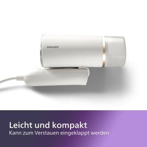 Aparat de abur Philips 3000-Serie STH302010, 1000 W, 120 ml, Alb - Img 4