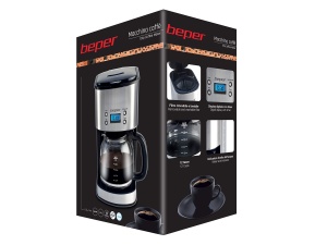 Aparat de cafea Beper, aleatoire, 26,5 x 21,5 x 41 cm - Img 5