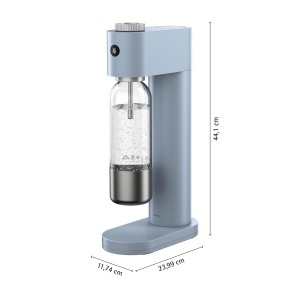 Aparat de carbonatare WMF Element One Ice Flow 3 niveluri de intensitate design compact din otel inoxidabil - Img 3