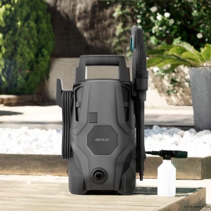 Aparat de curatat cu inalta presiune Cecotec HydroBoost 1400 Essential, 1400 W, casa, gradina sau masina, debit de 426 l/h, presiune de 105 bari, pompa din aluminiu, raza de functionare 9 m, multicolor - Img 6
