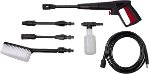 Aparat de curatat cu inalta presiune Einhell TC-HP 130 (1.500 wati, max. 130 bari, sistem modular de cuplare rapida, inclusiv furtun de inalta presiune, pistol, lance, diverse duze, perie, recipient de pulverizare) - Img 2