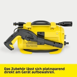 Aparat de curatat cu inalta presiune Karcher K 2 Horizontal VPS Home presiune max 110 bari debit 360 lh capacitate suprafata 20 m2h 35 kg furtun si pi - Img 7