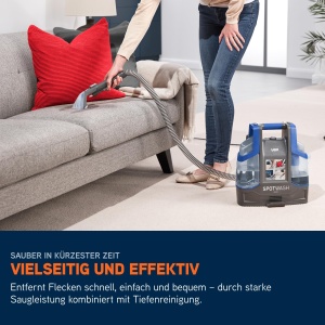 Aparat de curatat Vax SpotWash Duo pentru covoare si tapiterii cu accesorii pentru animale si solutie inclusa - Img 3