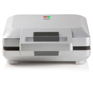 Aparat de facut wafe DOMO DO9250W pentru 4 wafe, 1600W, argintiu - Img 4