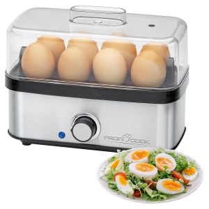 Aparat de fiert oua ProfiCook PC-EK 1275, capacitate 8 oua, 400W, inox - Img 8