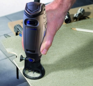Aparat de frezat Dremel 566 pentru taiere precisa a placilor ceramice - Img 3