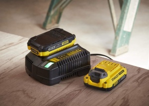 Aparat de gaurit cu percutie Stanley FatMax SFMCD721D2K, 18V, 80 Nm, 2 viteze - Img 9