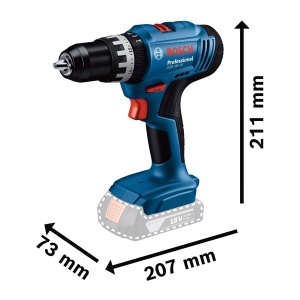 Aparat de gaurit si insurubat Bosch GSB 18V-25, 18V, 2x GBA 2.0Ah - Img 2