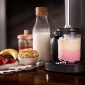 Aparat de gheata multifunctional Cecotec Gelatec 2100, 500 W, 11 programe pentru bauturi cu gheata si granit, tehnologie CreamOn si Re-Spin, ecran tactil, 3 bazine, capacitate 2,1 l - Img 12