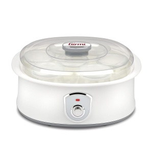 Aparat de iaurt Girmi YG03, 7 recipiente de 180 ml, 20 W, alb